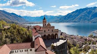 Madonna del Sasso, ein himmlischer Blick über Locarno