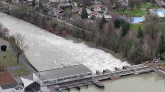 Hochwasser-Spektakel